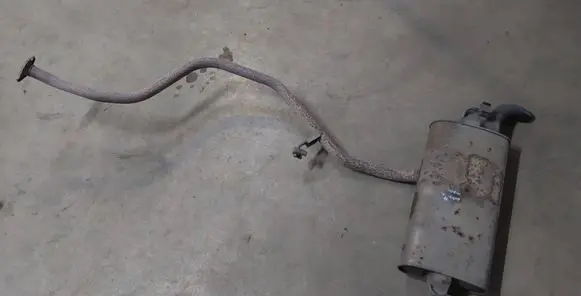 Toyota Auris E180 Rear muffler/silencer tail pipe 