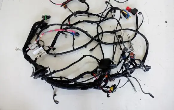 Engine installation wiring loom