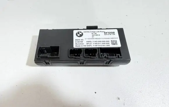 BMW X7 G07 Tailgate/trunk control unit/module 5A74B10 5B529E4