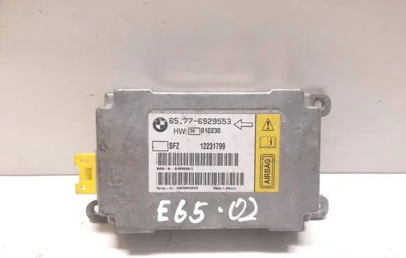 BMW 7 E65 E66 Airbag control unit/module 6929553