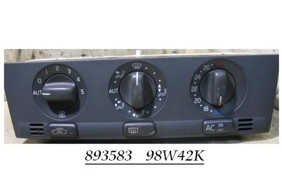 Volvo S40, V40 Climate control unit 893583 98W42K