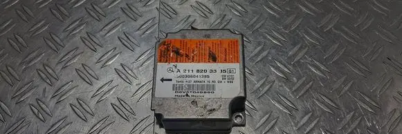 Mercedes-Benz E W211 Airbag control unit/module A2118203385 D6V3F04BB8G 500306041385