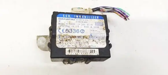 Daihatsu Sirion Immobilizer control unit/module 89780B1020