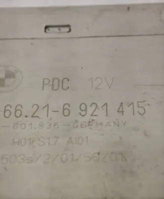 BMW 3 E46 Parking PDC control unit/module 6921415