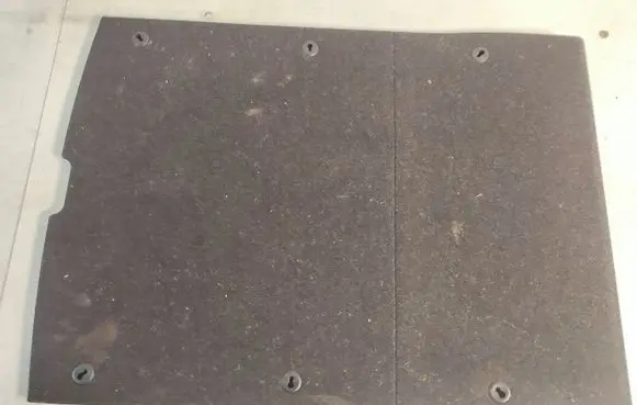 BMW 3 F30 F35 F31 Trunk/boot floor carpet liner 7246303