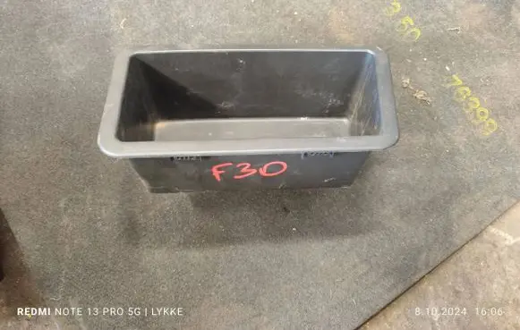 BMW 3 F30 F35 F31 Glove box in trunk 7245911 15054410 30E00833