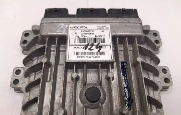 Renault Kangoo II Engine control unit/module 237100875R 237101689R 28303726AZE34436