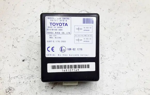 Toyota Corolla Verso AR10 Door control unit/module 897410F010 61B168000 10R021776