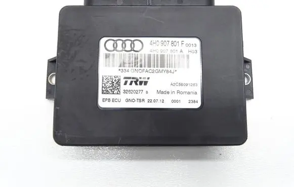 Audi A6 C7 Hand brake control module 4H0907801F