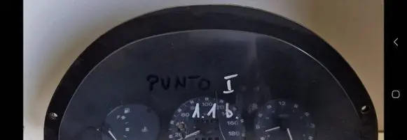 Fiat Punto (176) Speedometer (instrument cluster) 606219001