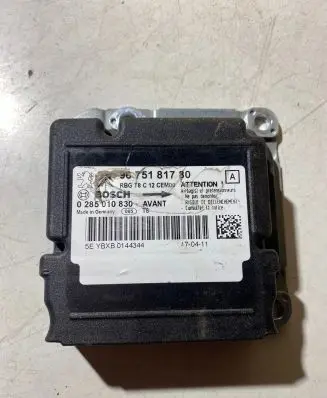 Peugeot 5008 Airbag control unit/module 9675181780 YBPB0144344 0285010830