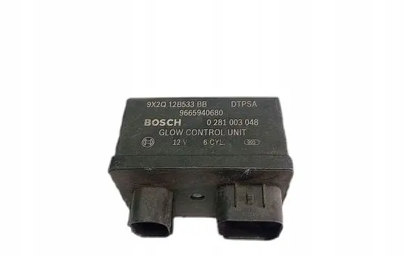 Jaguar XF Glow plug pre-heat relay 9665940680