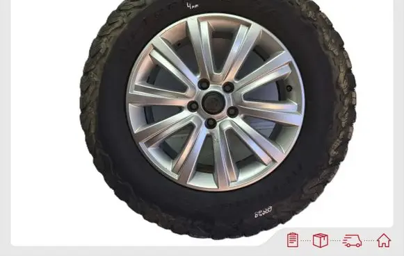 Volkswagen Amarok R18 alloy rim 2H0601025B