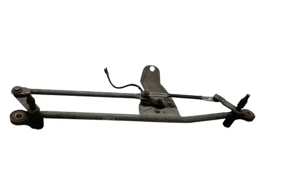 Front wiper linkage and motor