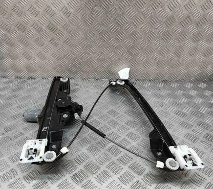 Front door window regulator with motor