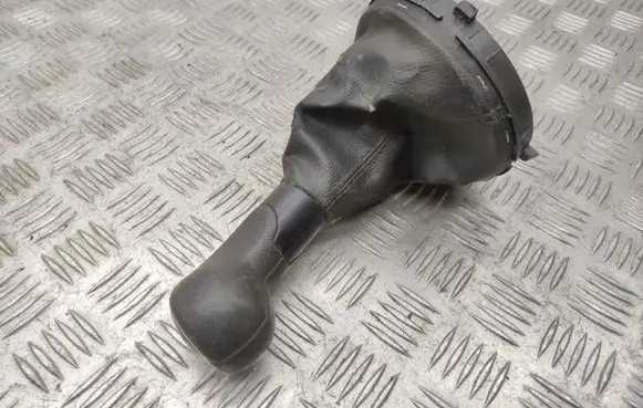 Gear lever shifter trim leather/knob