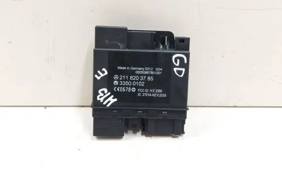 Mercedes-Benz E W211 Keyless (KESSY) go control unit/module 2118203785 33500102 2115454340