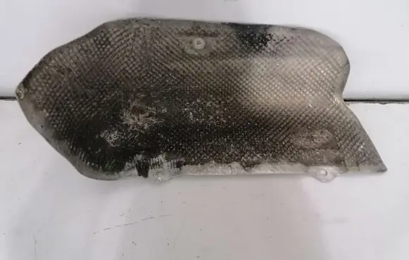 Heat shield in engine bay