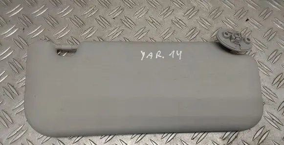 Toyota Yaris Sun visor