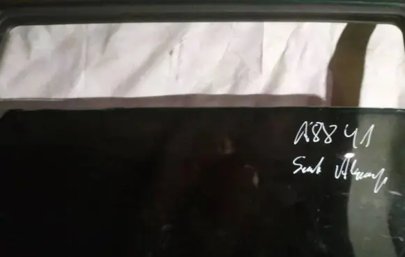 Seat Alhambra (Mk1) Rear door window glass