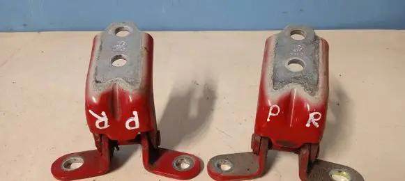 Front door hinge set