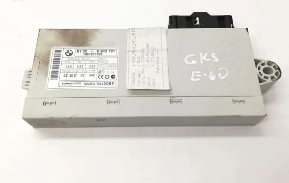 BMW 5 E60 E61 CAS control unit/module 6943791