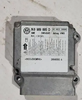 Seat Altea Airbag control unit/module 1K0909605D 05H022S0600 5WK43411