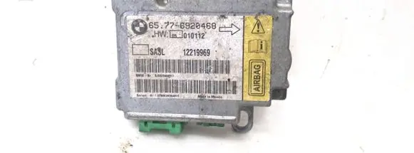 BMW 7 E65 E66 Airbag control unit/module 65.77-6920468