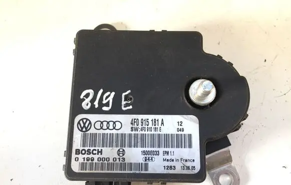 Audi A6 S6 C6 4F Power management control unit 4F0915181A 0199000013