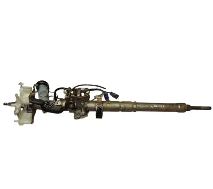 Steering wheel axle set