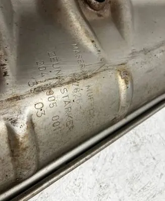 Maserati GranSport Muffler/silencer 187826 2047905001 K9103