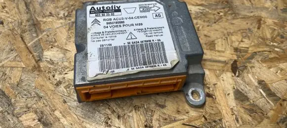 Peugeot Partner Airbag control unit/module 9653190880 603602500