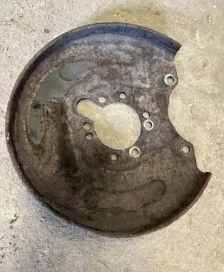 Mitsubishi Carisma Rear brake disc plate dust cover 
