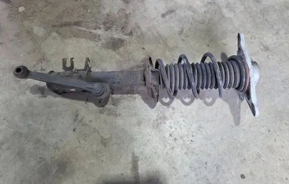 Jeep Compass Rear shock absorber with coil spring 00533770540 01671 00384