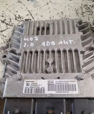 Peugeot 407 Engine control unit/module 9601642180 9664447480