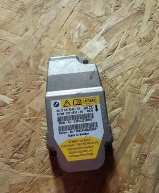 BMW 5 E60 E61 Airbag control unit/module 220443136 9172019