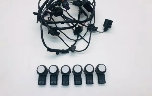 Volkswagen PASSAT CC Parking sensor (PDC) wiring loom 4H0919275 3C8971104F