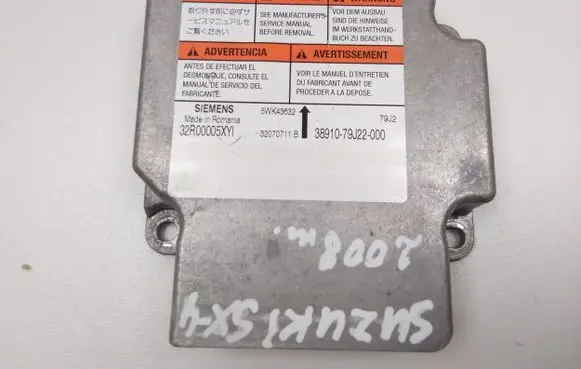 Suzuki SX4 Airbag control unit/module 5WK43632 3891079J22000