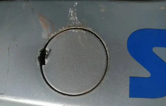 Fiat Punto (188) Rear bumper row hook cap/cover 