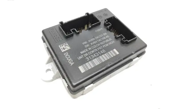 Volvo V60 Door control unit/module 31343148 AV6N14C237BB AV6N14C108AE
