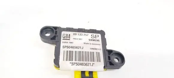 Opel Astra G Airbag deployment crash/impact sensor 09133257