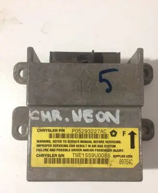 Chrysler Neon II Airbag control unit/module P05293227AC TME1559U0085