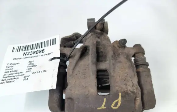Opel Vivaro Rear brake caliper