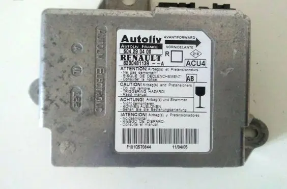 Renault Scenic II - Grand scenic II Airbag control unit/module 604290400 8200481 8200411015A
