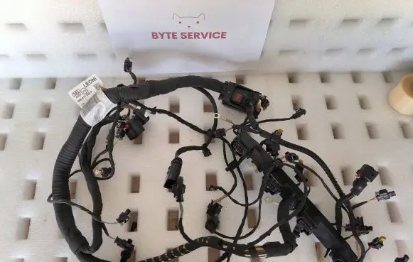 Audi A6 S6 C8 4K Engine installation wiring loom 06N971595P