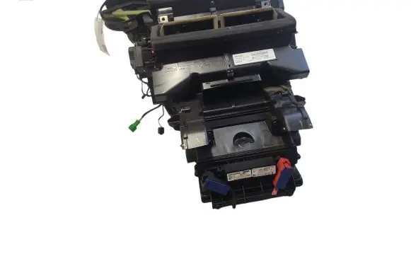 Interior heater climate box assembly