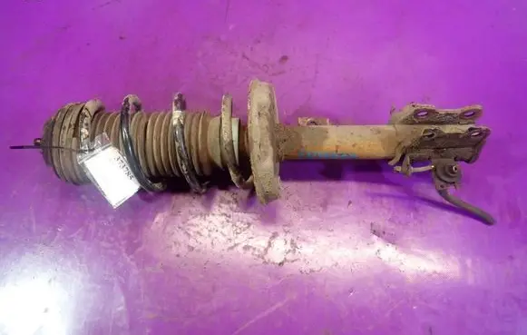 Opel Corsa D Front shock absorber with coil spring