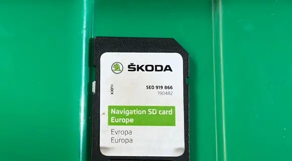 Skoda Karoq Navigation maps CD/DVD 5E0919866