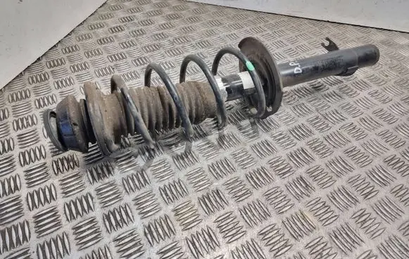 Front shock absorber with coil spring