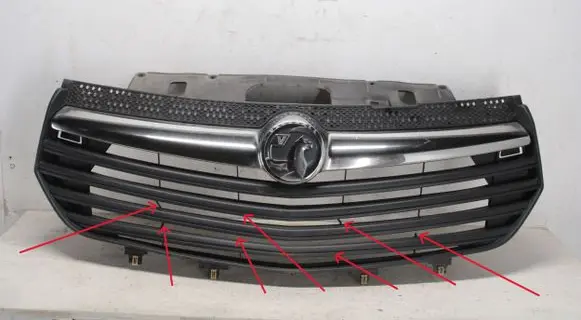 Opel Vivaro Front grill 93452300 93452299 214B25126R